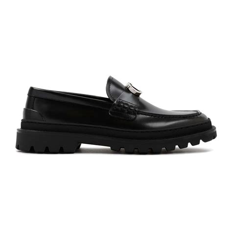 dior logo loafers|Dior loafers price.